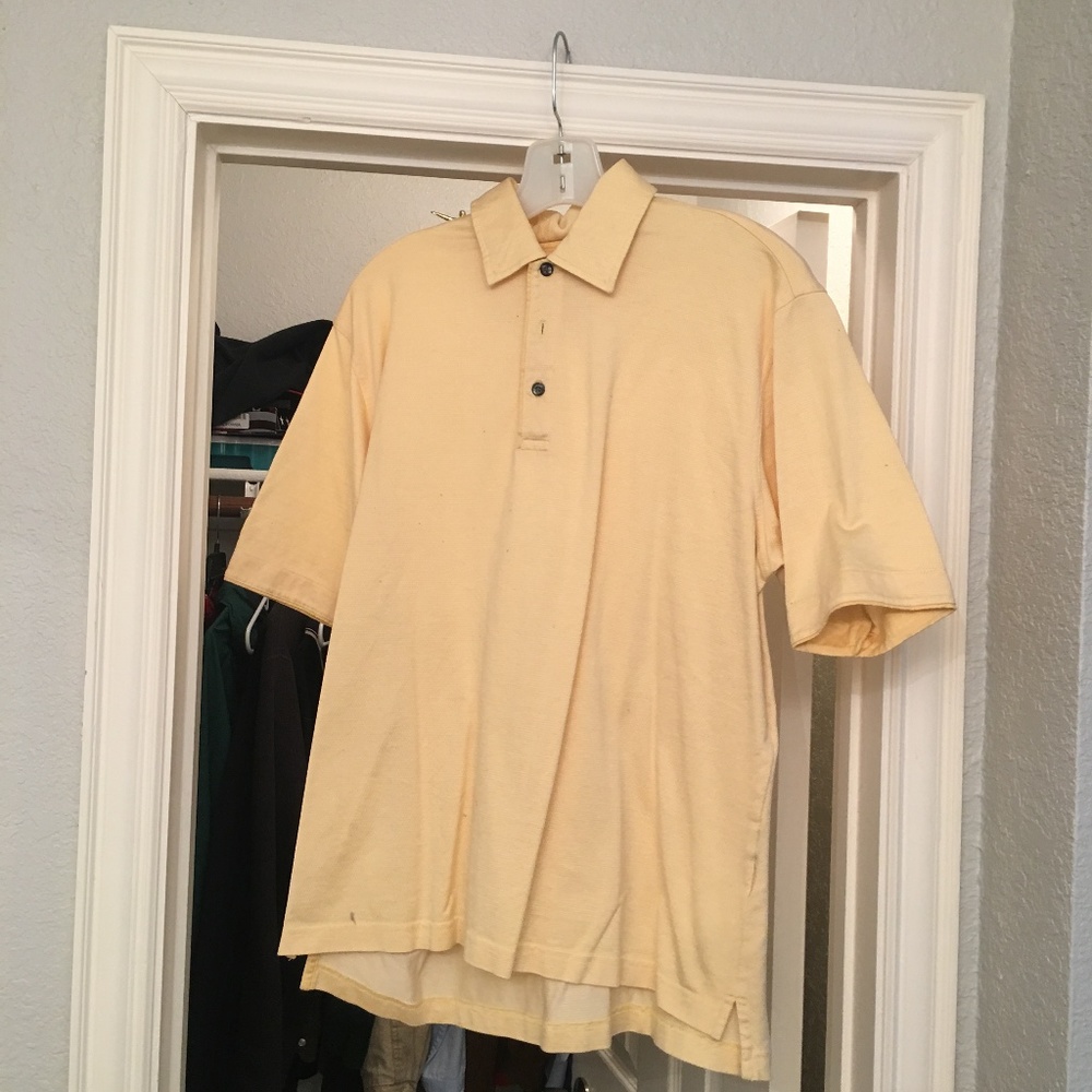 Yellow Collard Shirt / Polo